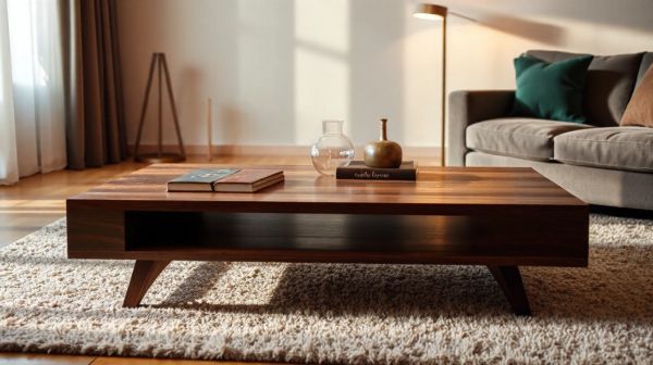 Découvrez des tables basses pratiques pour un salon organisé